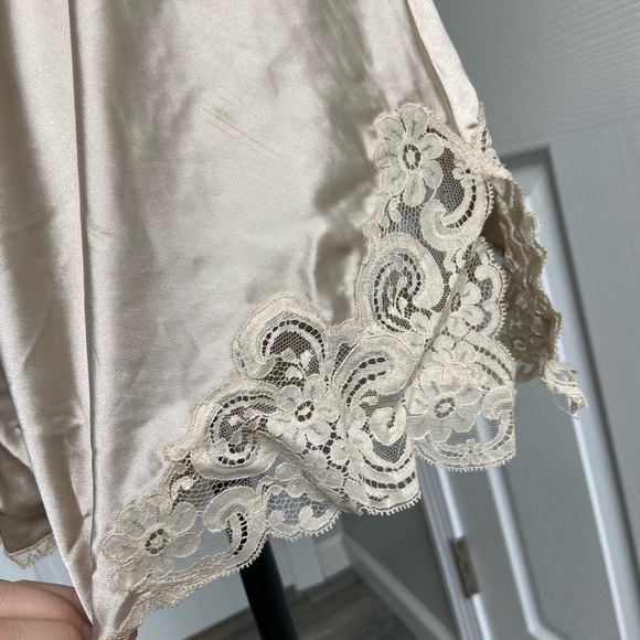 SOLD VINTAGE DIOR Lingerie Romper lace Slip - Picture 5 of 10